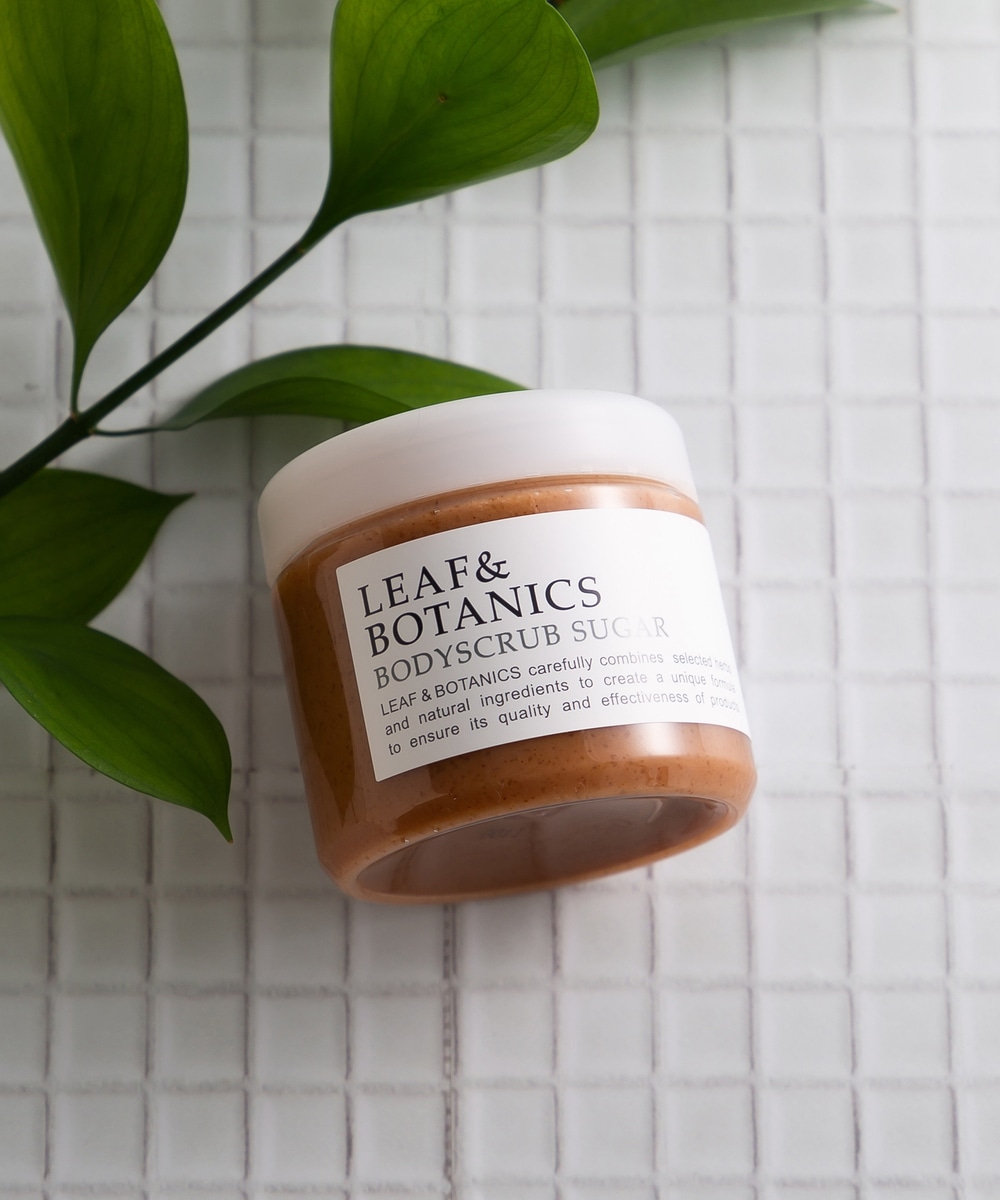 フェイスケア・ヘアケア・ボディケア LEAF&BOTANICS/ボディスクラブ シュガー/ラベンダー・レモングラス