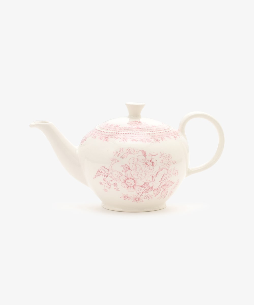 ポット ティーポット 500ml/ピンクアジアティックフェザンツ/Burleigh