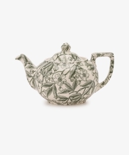 ティーポット 580ml/グリーンプルナス/Burleigh
