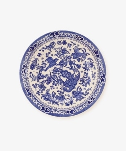 プレート 17.5cm/ブルーリーガルピーコック/Burleigh