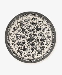 プレート 25.5cm/ブラックリーガルピーコック/Burleigh