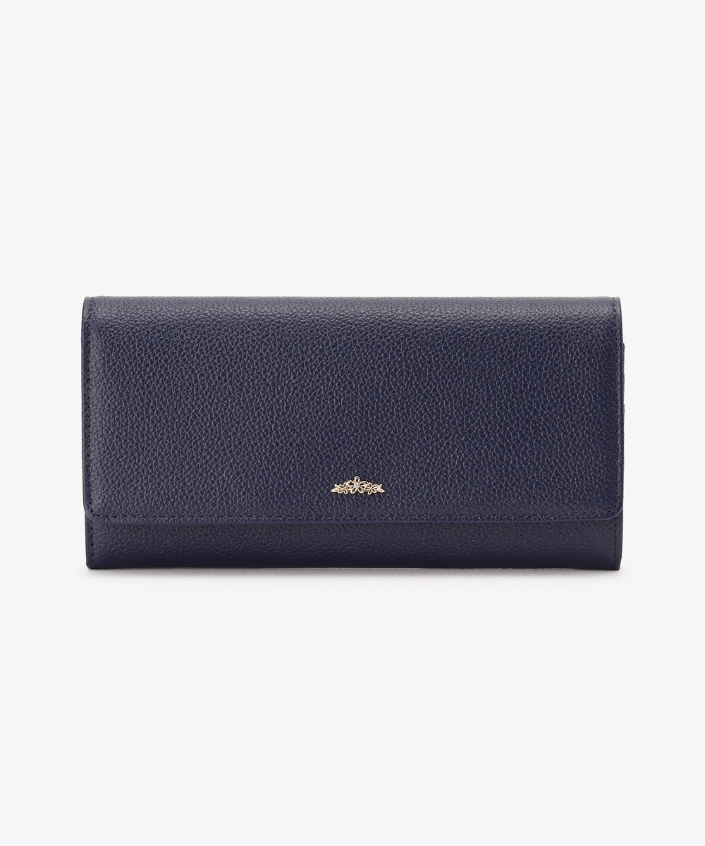 財布・コインケース・キーケース フラワーチャーム付き本革長財布/Afternoon Tea PREMIUM