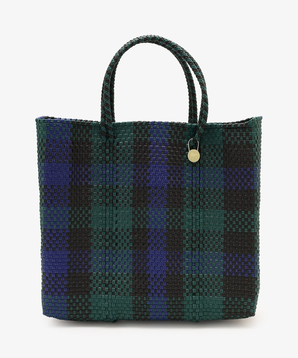 トートバッグ メルカドバッグS/3 COLORS CHECK/Letra