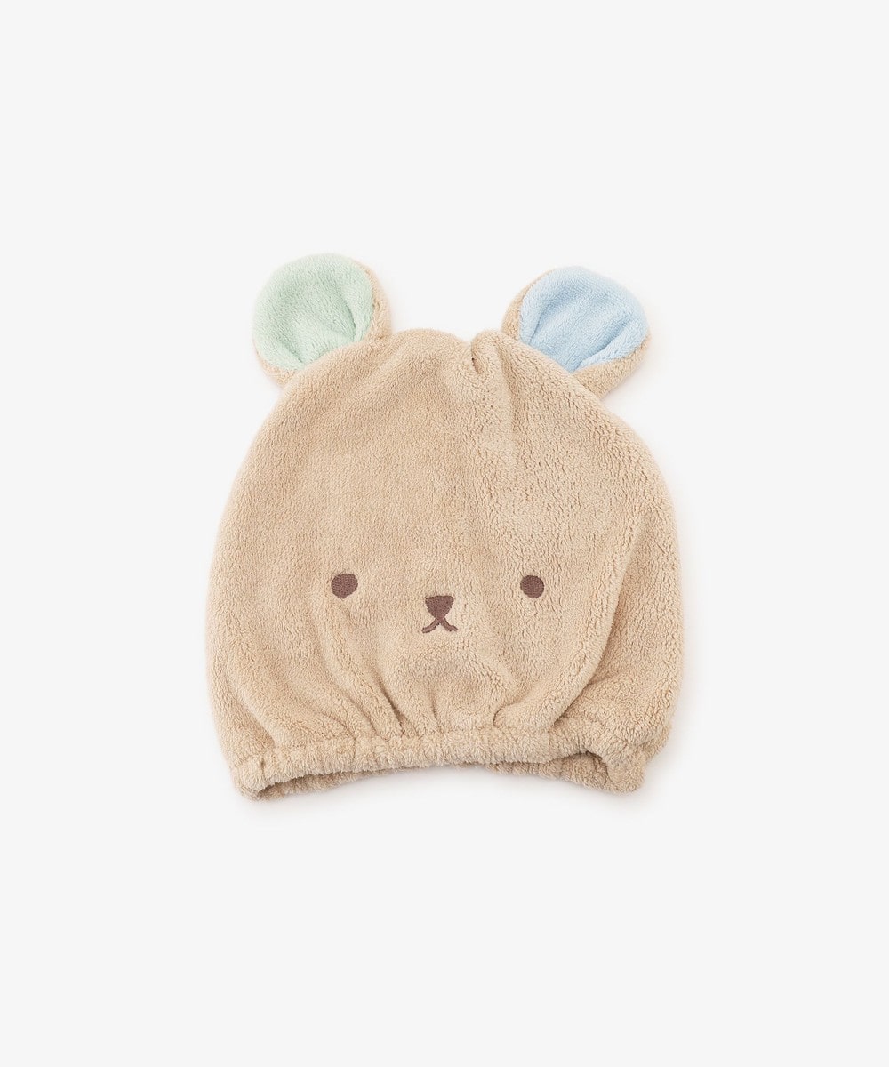 おくるみ・ベビー用品 くま速乾タオルキャップ