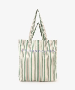 【オンラインストア限定】ストライプトートバッグL
