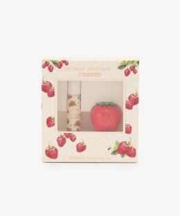 ストロベリーリップクリーム&マルチバームセット/Fragrance of FERNANDA