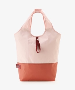 バイカラー抗菌保冷ショッピングラップバッグL
