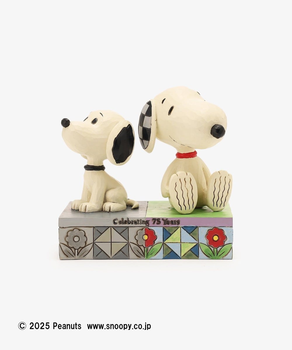 花瓶・インテリア小物・観葉植物 【75周年特別記念限定】ミニフィギュア/JIM SHORE/PEANUTS