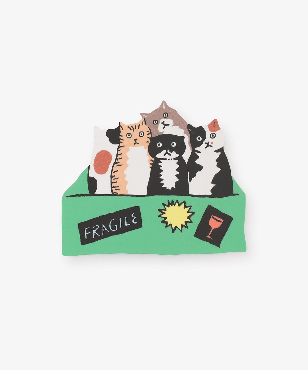文房具・ステーショナリー小物 シェイプステッカー/Cat Box/チェ・ヨンジュ