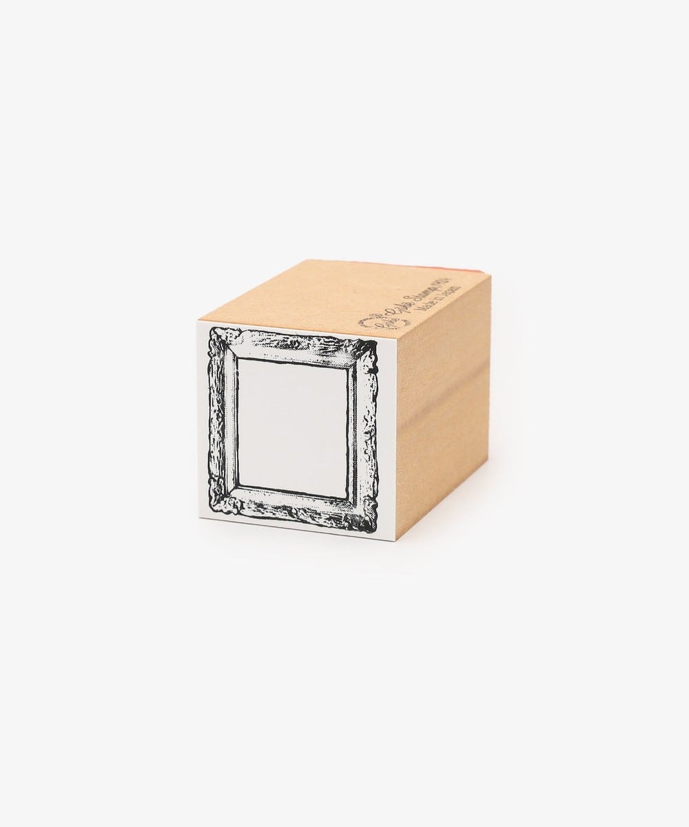 文房具・ステーショナリー小物 四角い額スタンプ/gobe stamp