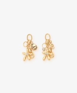 フラワーピアス