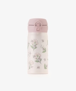 フラワーアートワンタッチボトル 350ml/サーモス