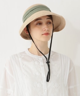 【UVカット たためる 洗える】ブルトンハット