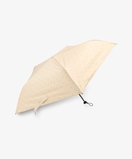 遮光率100% UVカット率100%生地使用ハート ミニ/軽量晴雨兼用折りたたみ傘 日傘