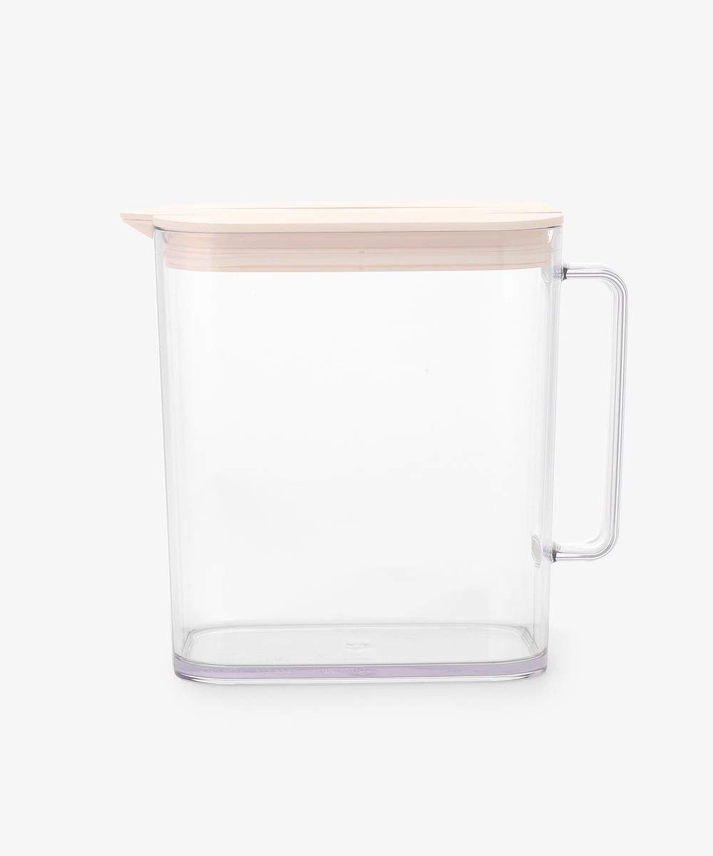 タッパー・保存容器・冷水筒 冷蔵庫の棚に収まる冷水筒 1.5L