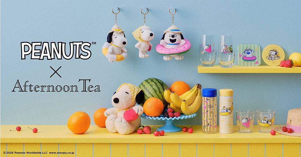 PEANUTS × AfternoonTea